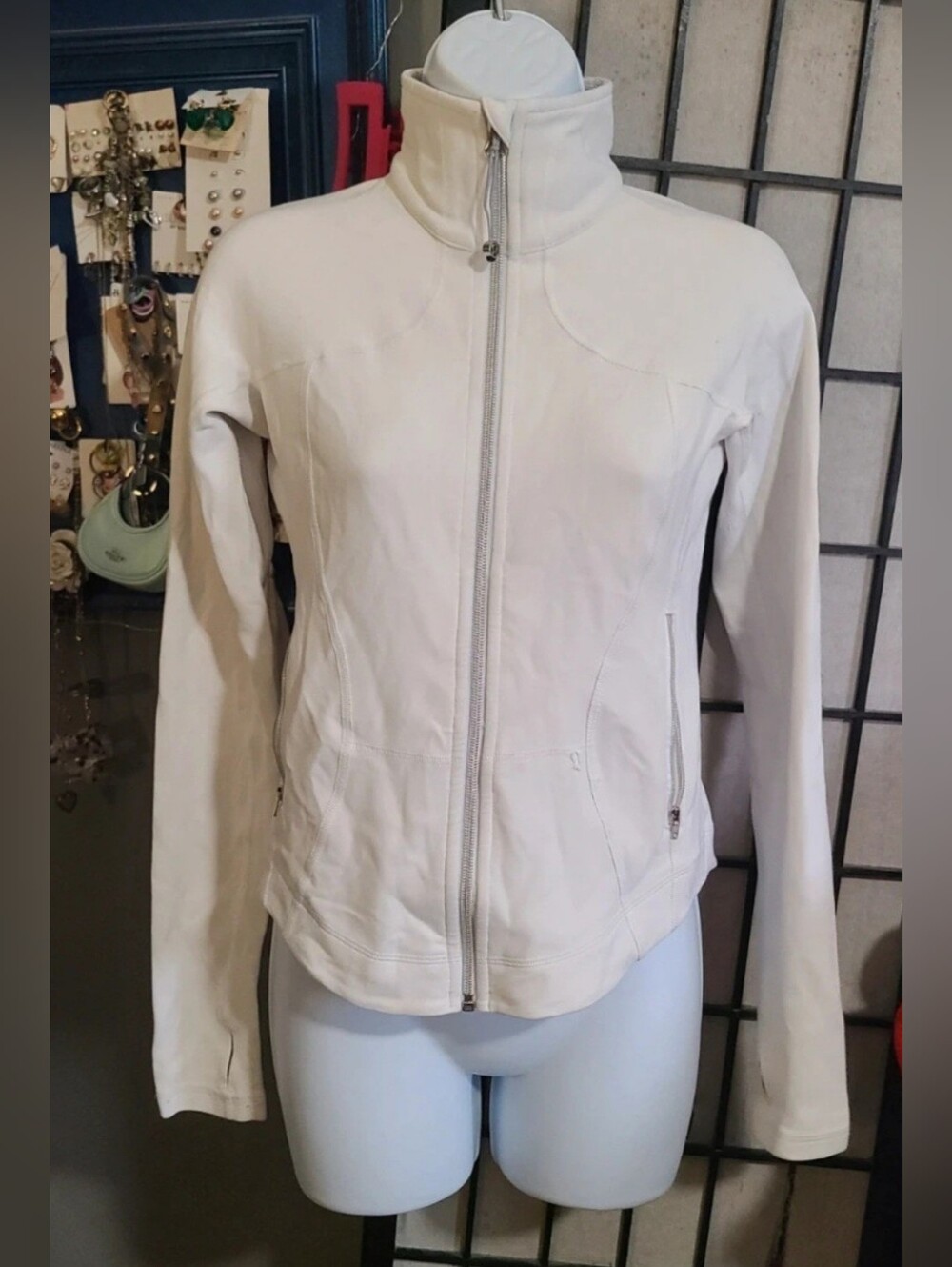 Lululemon White Jacket *Read Description* Size 4